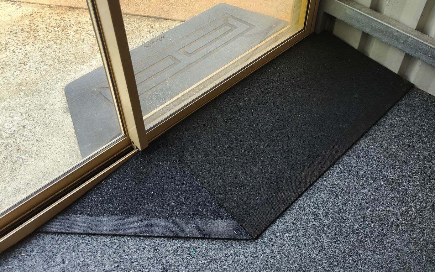 Rubber ramp installed in Mandurah, Western Australia